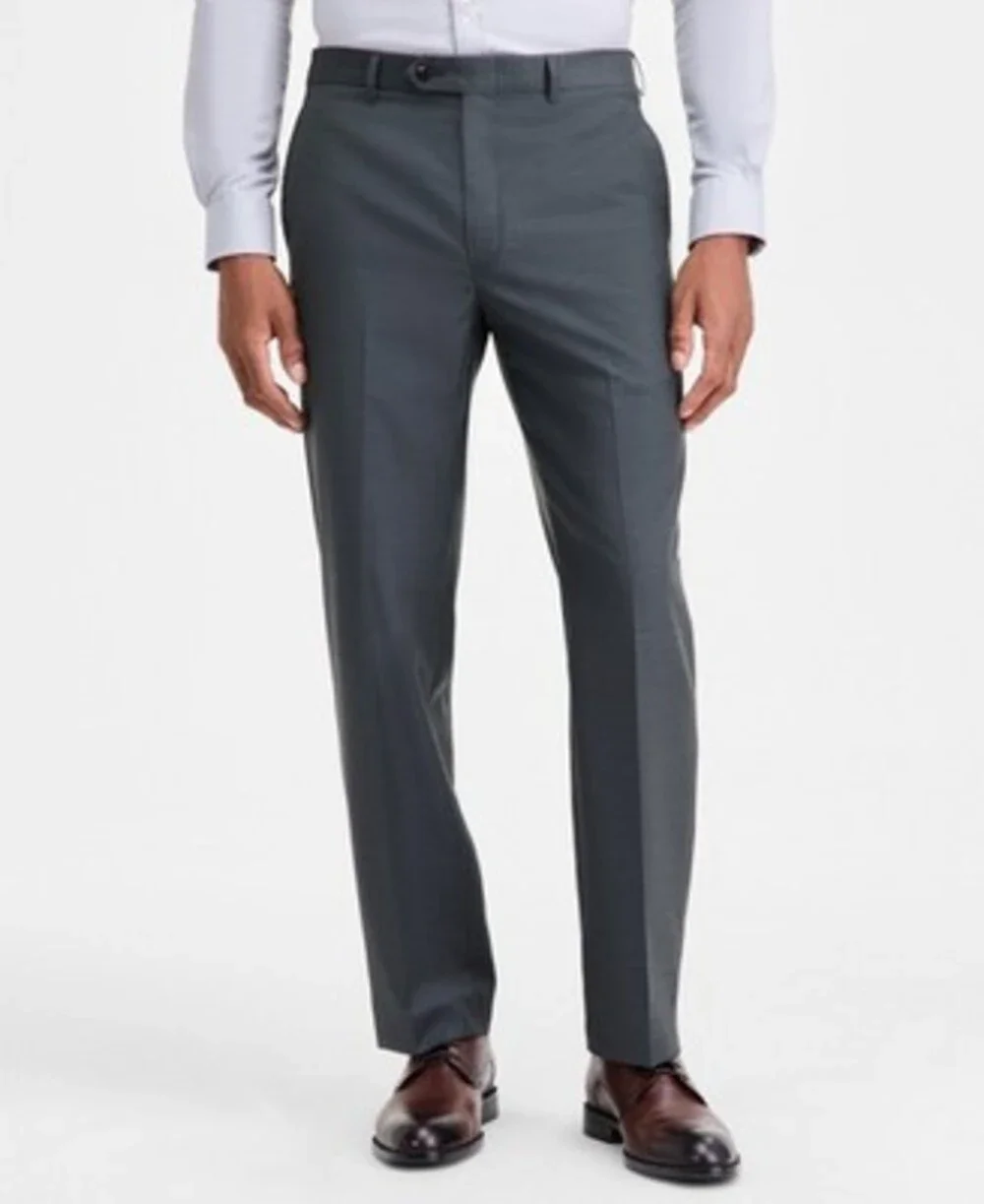 Michael Kors Classic-Fit Fall Wool-Blend Stretch Suit Separate Pants Men's 44x32
